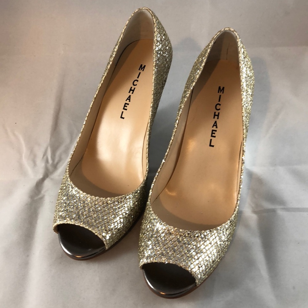 Women’s Michael-Michael Shannon Sparkly wedge heel